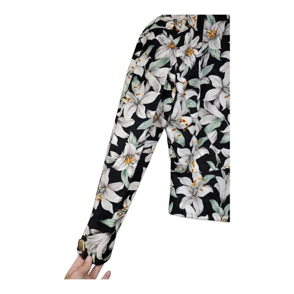 NWT Richard Warren Vintage Women's Floral Jacket Blazer Fitted Short Size 10 - Picture 5 of 15